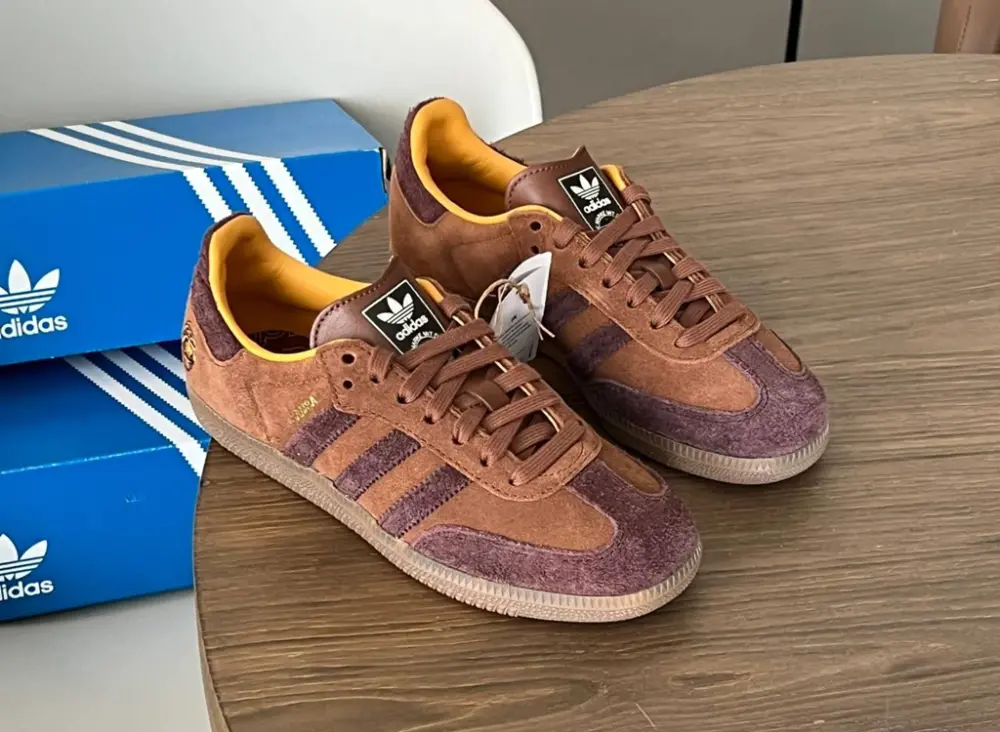 Giày Adidas Samba OG 'Talchum Pack - Preloved Brown' IG8906 - Ảnh 4