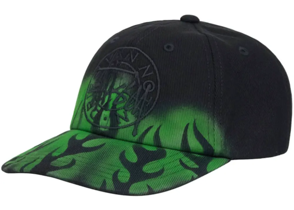 Mũ Stussy x Dries Van Noten Stencil Cap ‘Black’