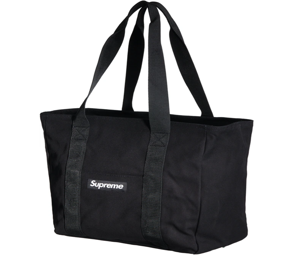 Túi Supreme Canvas Tote Black SUP-CATBK - Ảnh 3