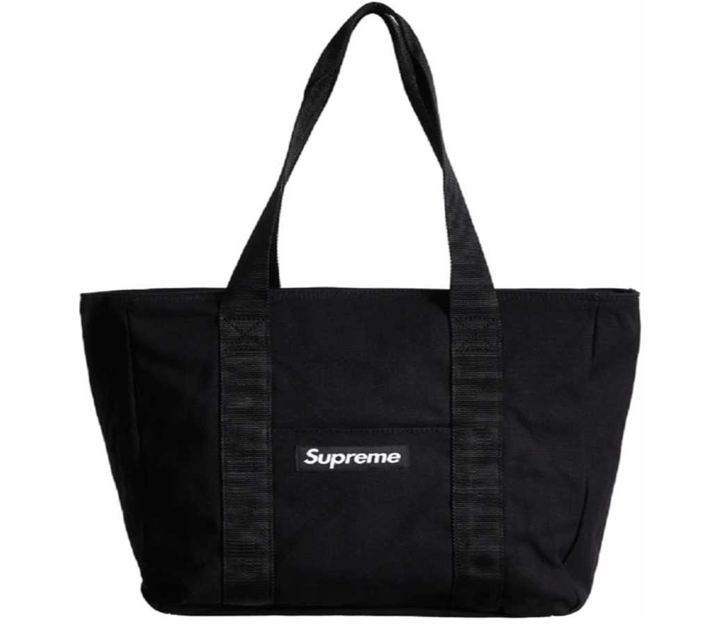 Túi Supreme Canvas Tote Black SUP-CATBK