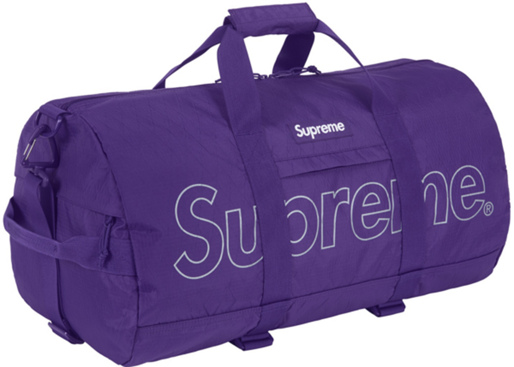 Túi Supreme Duffle Bag FW18 Purple SP-DBFW18PR - Ảnh 2