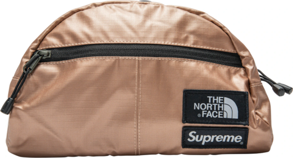 Túi Supreme The North Face Metallic Roo II Lumbar Pack Rose Gold SP-TNFMRIILPRGD