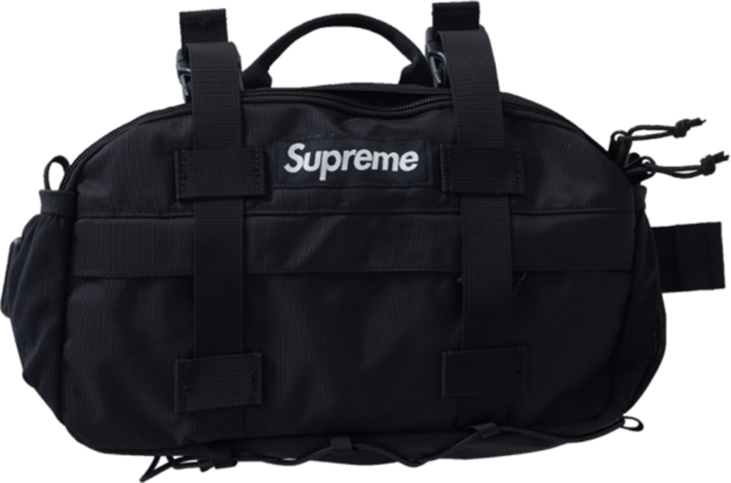 Túi Supreme Waist Bag FW19 Black SP-WBFW19BK