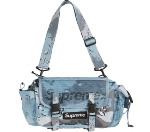 Túi Supreme Waist Bag SS20 Blue Chocolate Chip Camo SUP-WABBDC