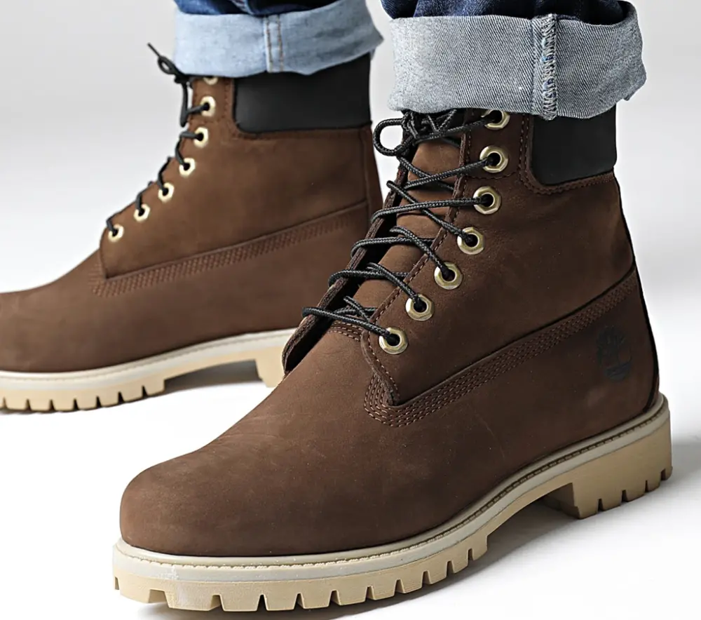Alternative view of Giày Timberland 6-inch Premium Boots 'Dark Brown' A62KN