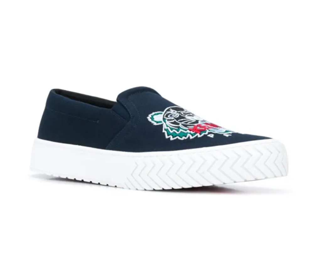 Giày Kenzo K-Skate Tiger Slip On ‘Black’ F965SN200F7076-39 - Ảnh 3