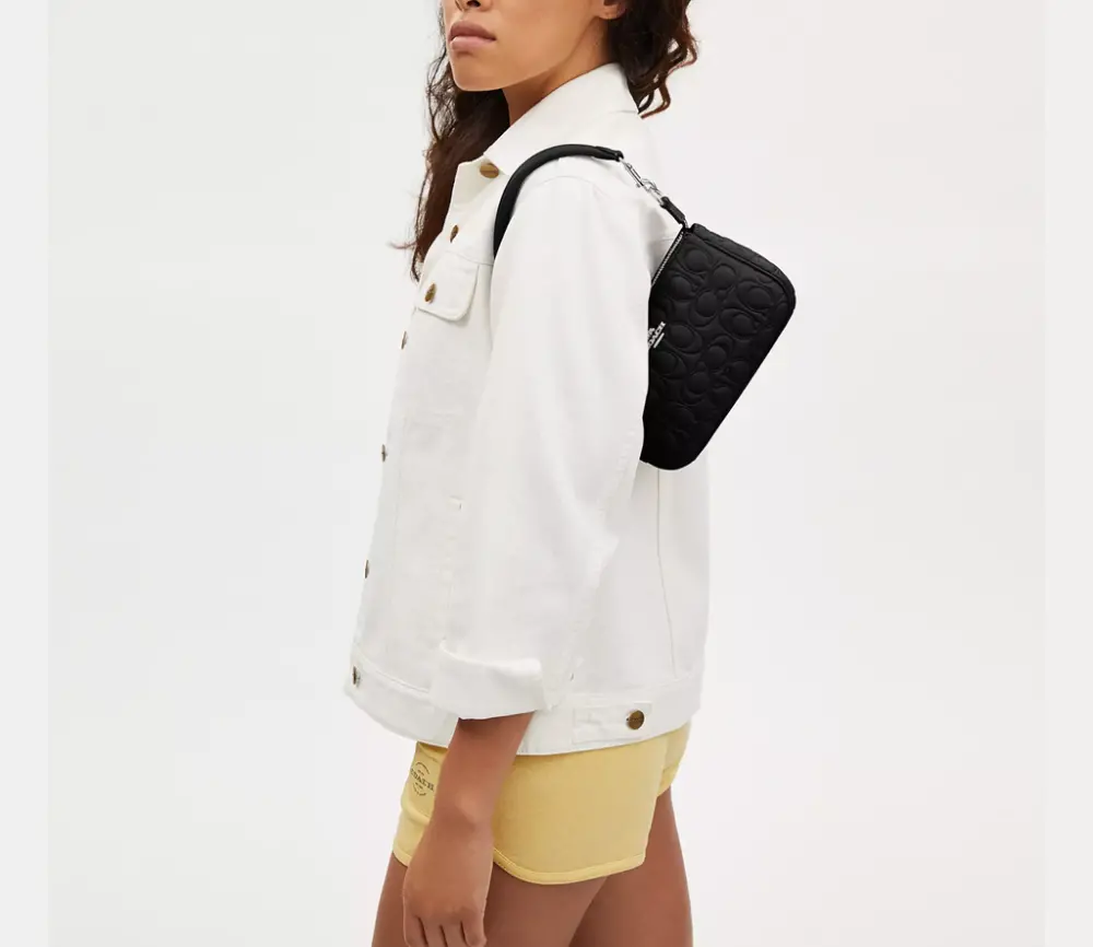 Túi Coach Nolita 19 With Signature 'Black' CM239-SVDTV - Ảnh 3