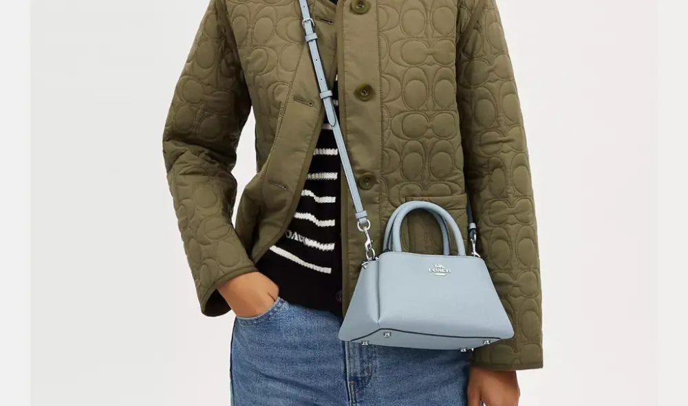 Túi Coach Zuri Crossbody 'Pale Blue' CM185-SVPB - Ảnh 4