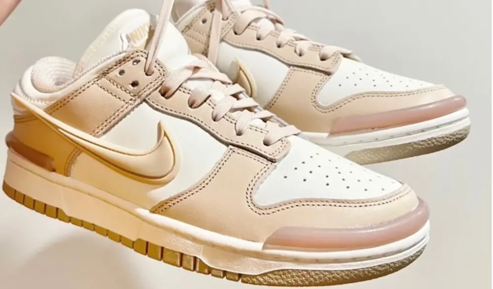 Alternative view of Giày Nike Dunk Low Twist ‘Sanddrift’ DZ2794-102