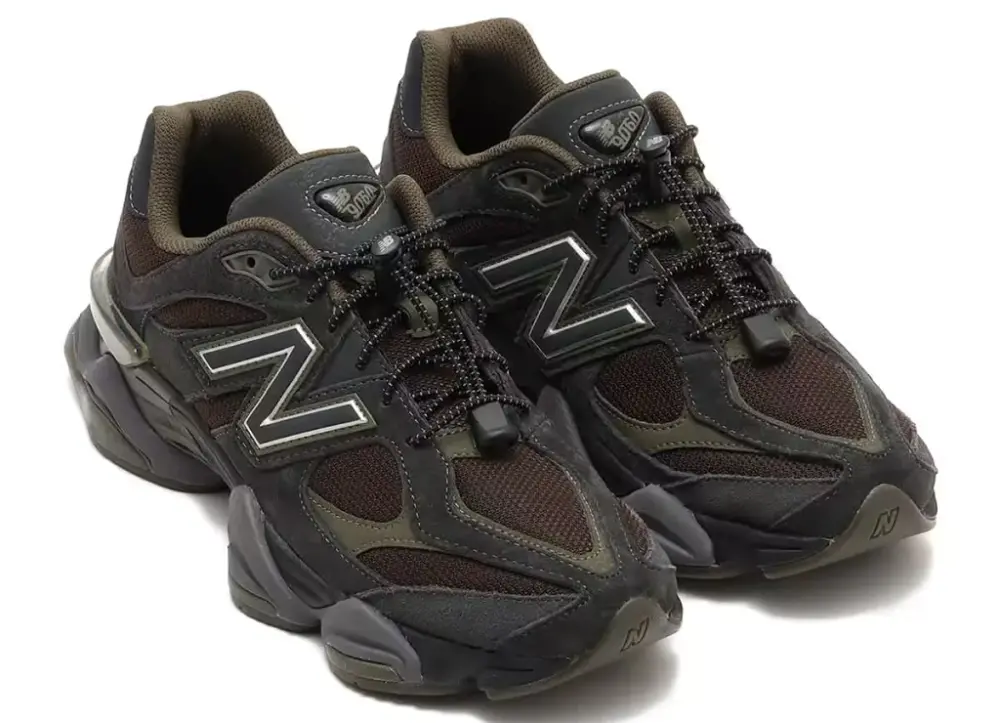 Giày New Balance 9060 Blacktop Dark Moss U9060PH - Ảnh 3