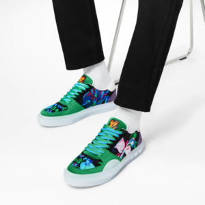Alternative view of Giày Louis Vuitton LV Ollie Richelieu Trainers ‘Green’ 1A9JIZ