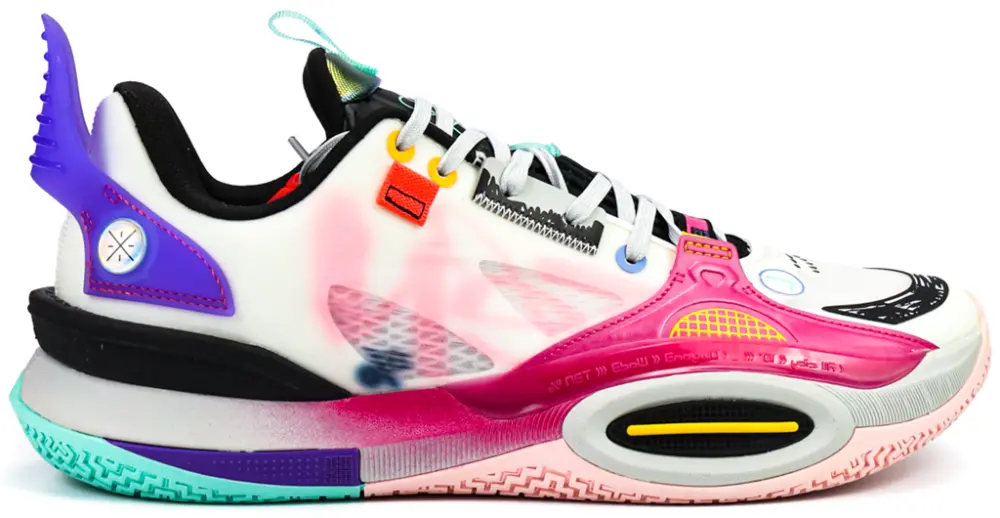 Giày Li-Ning Wade All City 10 'Graffiti' ABAS019-2H