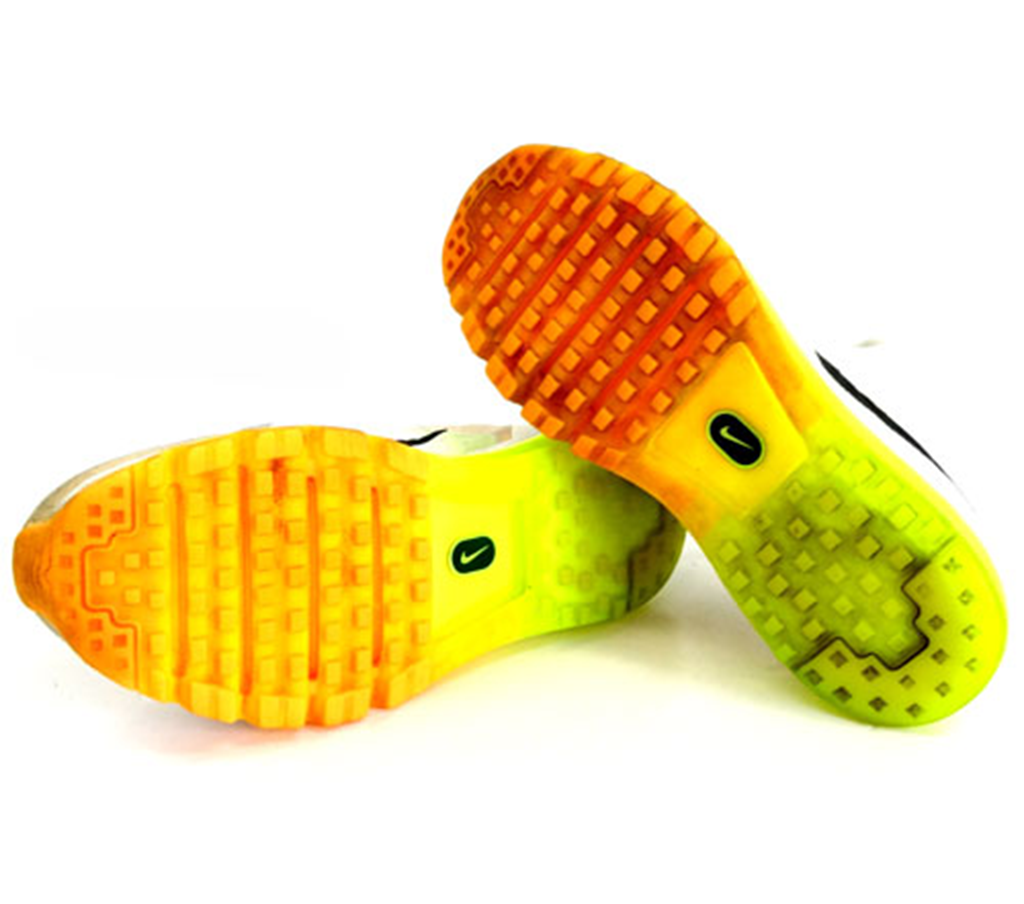 Giày Nike Air Max 2014 'White Atomic Mango Volt' 621077-101 - Ảnh 4