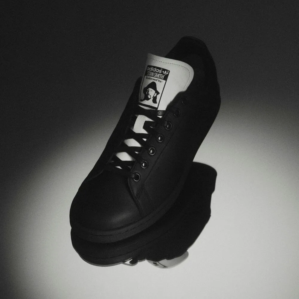 Giày Adidas x Yohji Yamamoto Stan Smith ‘Black’ IE0946 - Ảnh 2