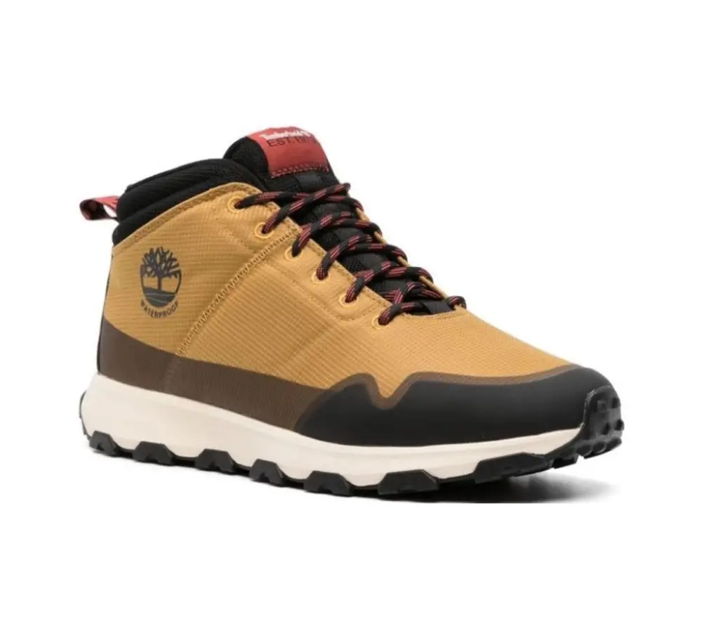 Alternative view of Giày Timberland Short Boots Flat Heel "Yellow Black" TB0A62WM2311WHEAT