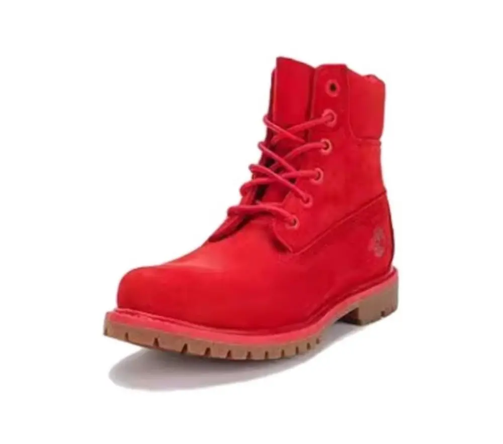 Giày Timberland Leather Outdoor Boots 'Red' A2R6B - Ảnh 3