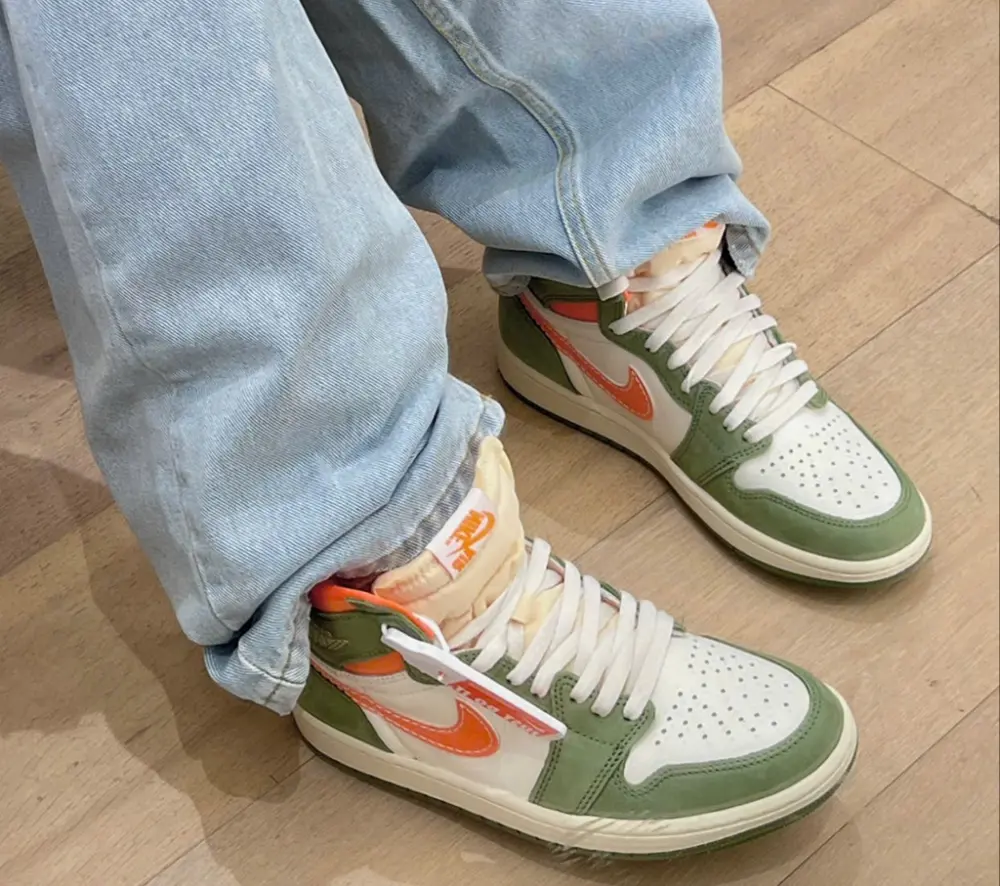 Alternative view of Giày Nike Air Jordan 1 High OG Craft Celadon FB9934-300