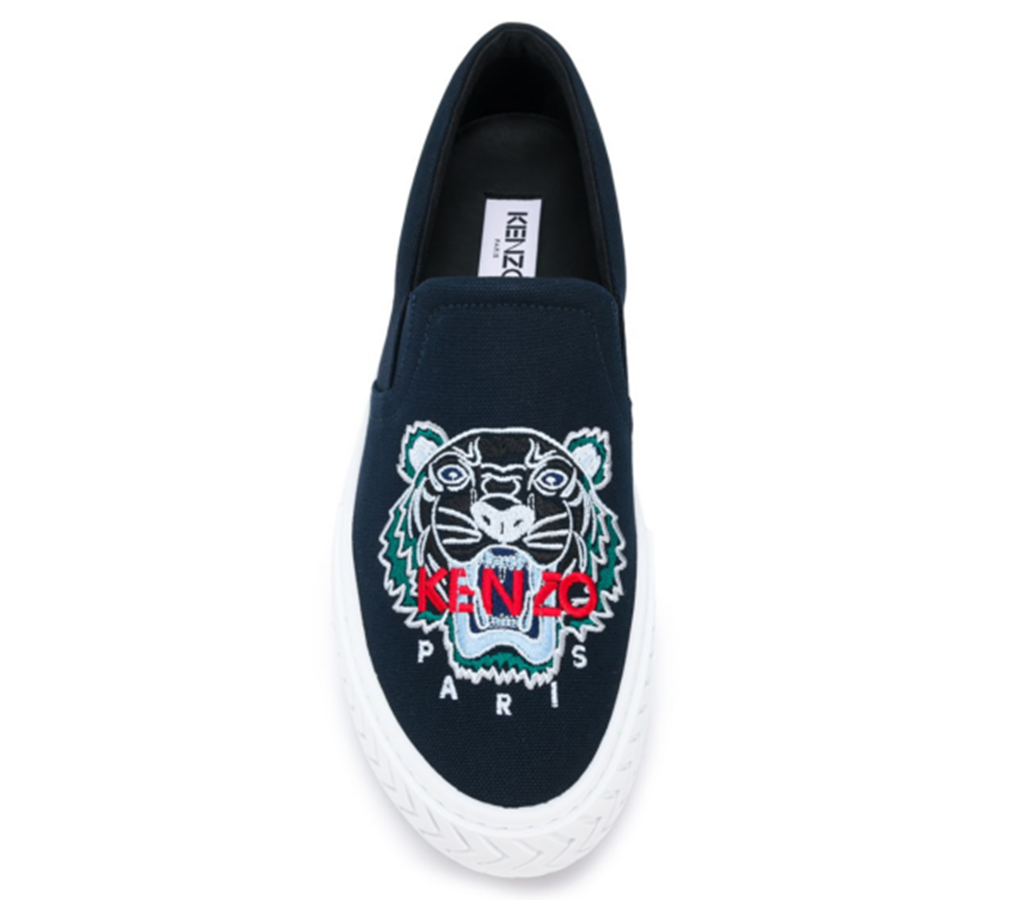 Giày Kenzo K-Skate Tiger Slip On ‘Black’ F965SN200F7076-39 - Ảnh 4
