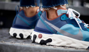 Alternative view of Giày Nike React Element 55 Coastal Blue CU1466-400