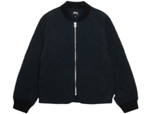 Áo Stussy 8 Ball Quilted Liner Jacket ‘Black’