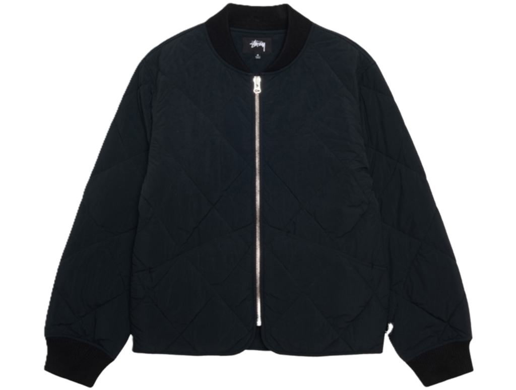 Áo Stussy 8 Ball Quilted Liner Jacket ‘Black’