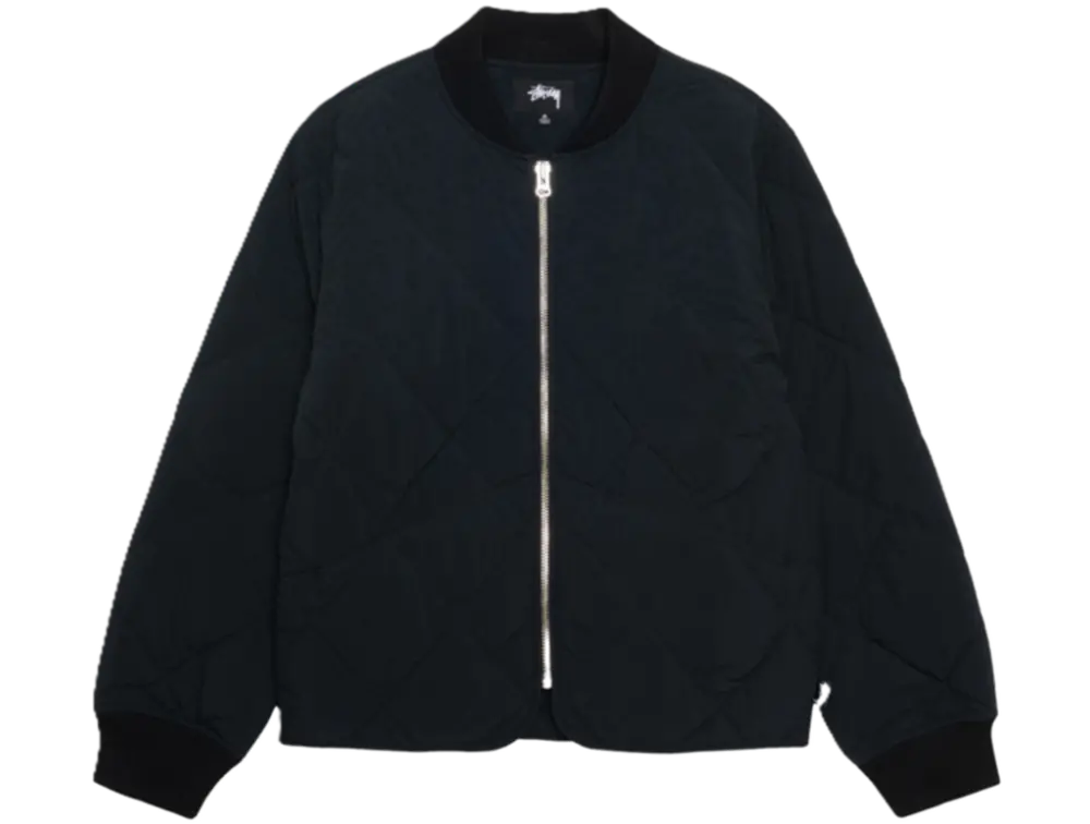 Áo Stussy 8 Ball Quilted Liner Jacket ‘Black’