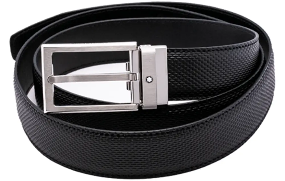 Thắt lưng Montblanc Cut-to-Size Business Belt 'Black' 123898