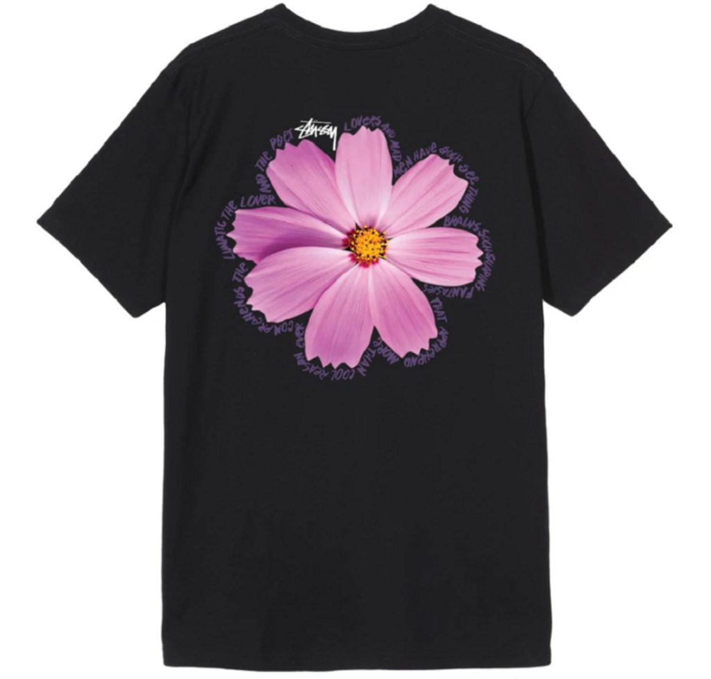 Áo Stussy Cosmos Tee Black - Ảnh 2