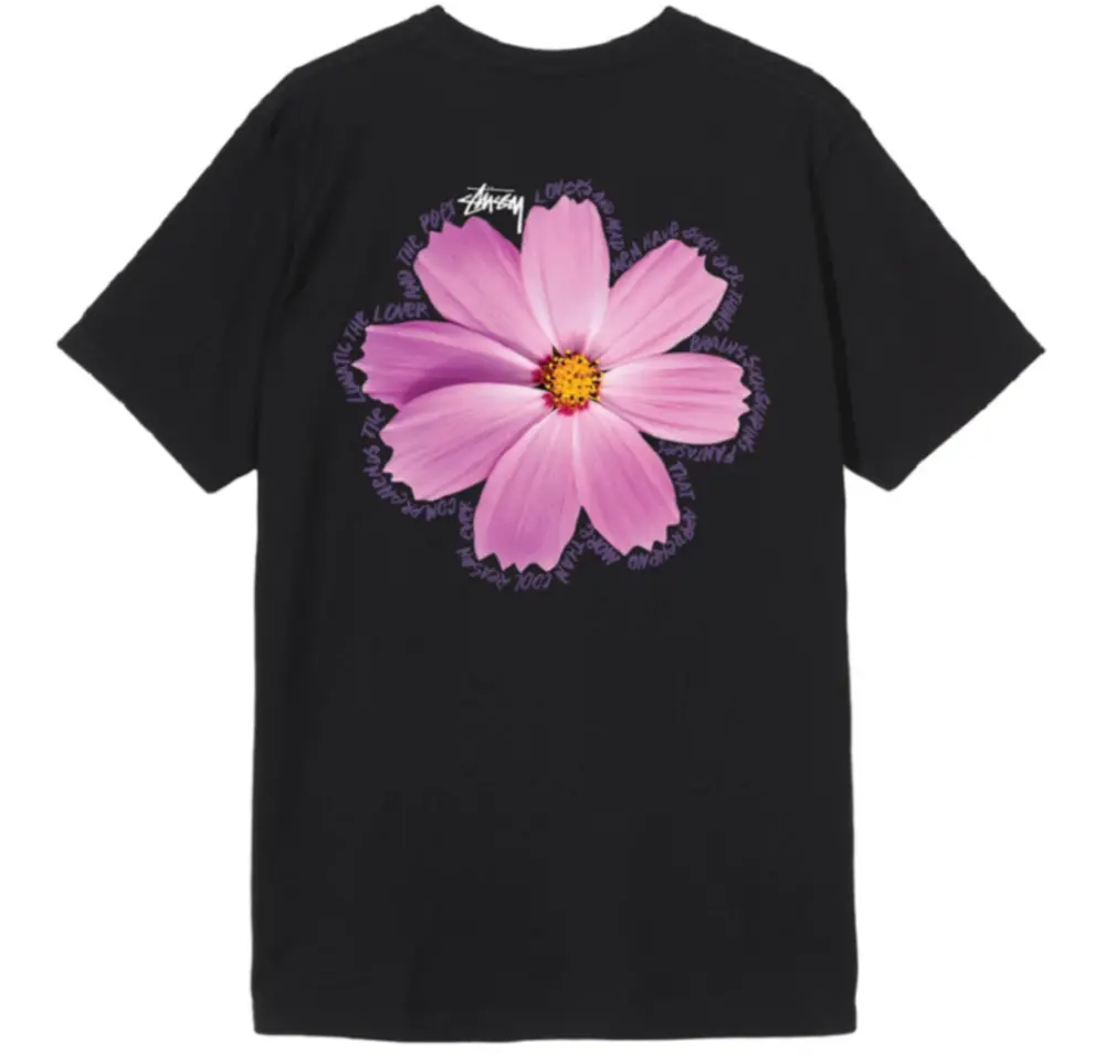 Alternative view of Áo Stussy Cosmos Tee Black