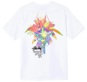 Alternative view of Áo Stussy Design Group 21 Tee White