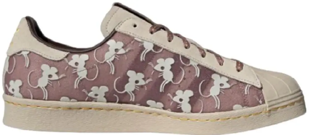 Giày Adidas Originals Superstar 80s x Han Meilin 'Gray Brown' ID4376