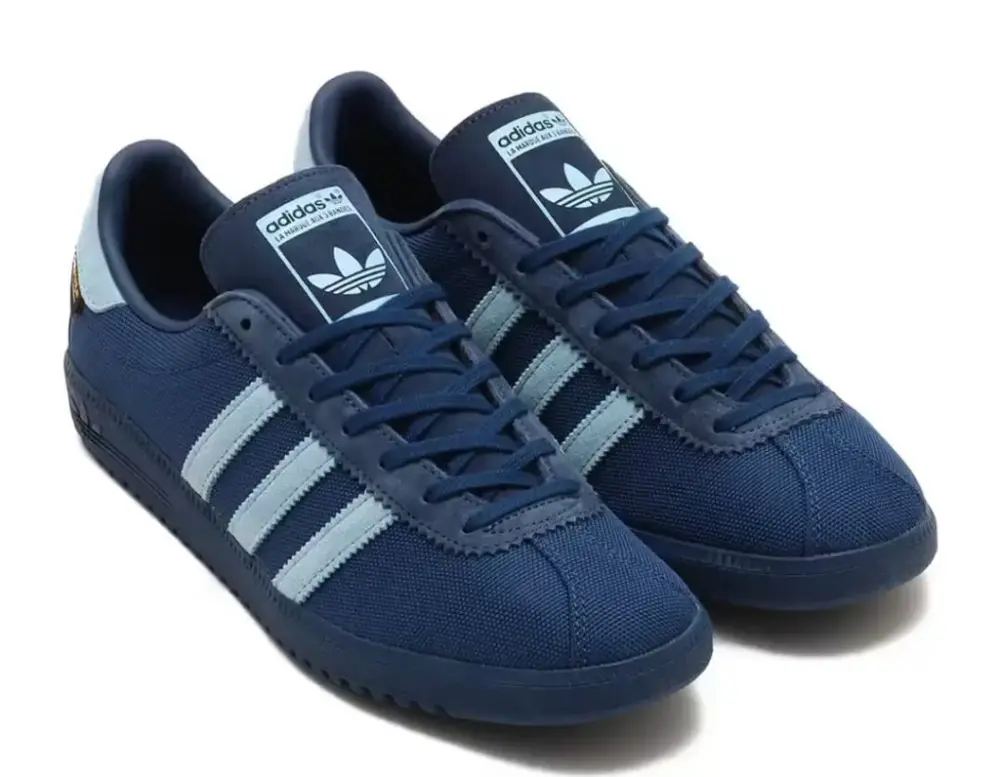 Giày Adidas Originals Bermuda "Mystery Blue" IG6185 - Ảnh 4