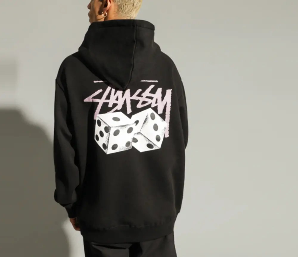 Alternative view of Áo Stussy Roll The Dice Hoodie ‘Black’