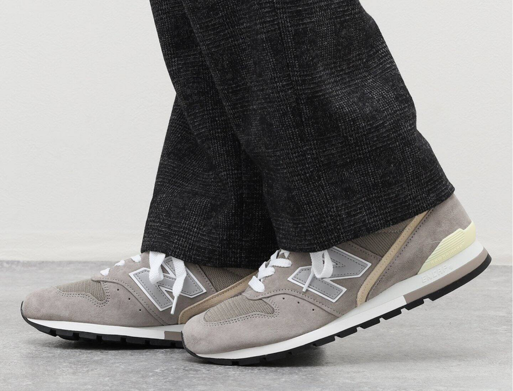 Giày New Balance 996 MiUSA Grey Silver U996GR - Ảnh 3