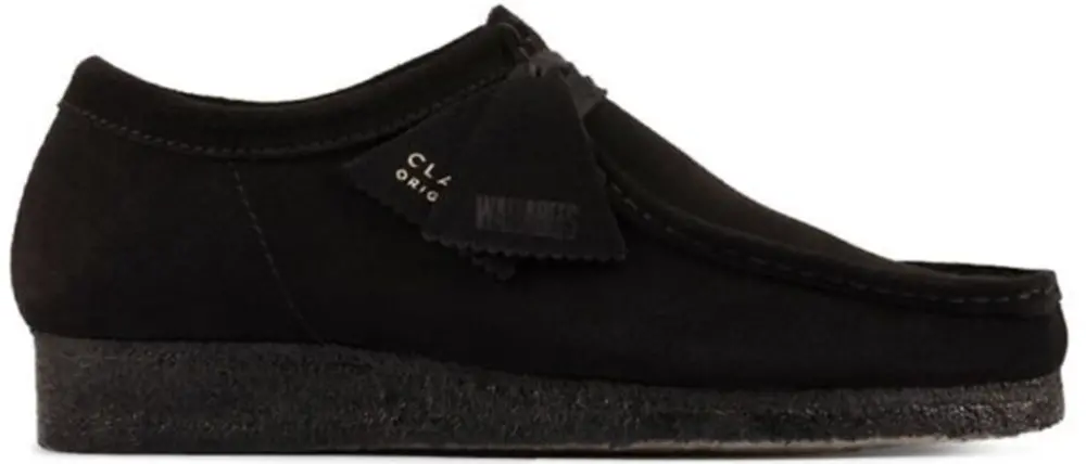 Giày Clarks Wallabee ‘Black Suede’ 261-55519