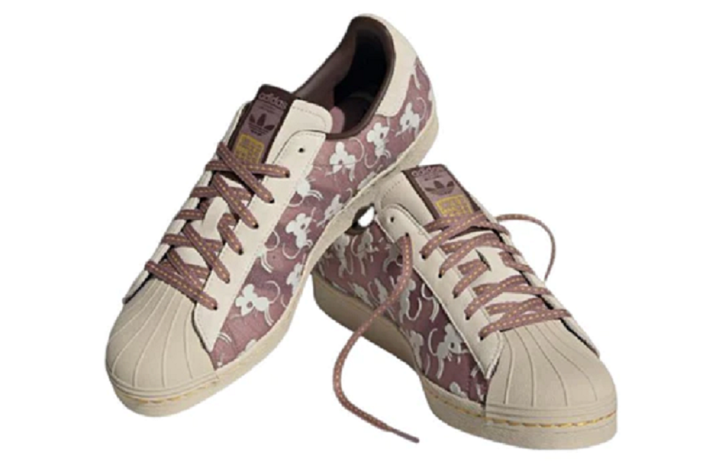 Giày Adidas Originals Superstar 80s x Han Meilin 'Gray Brown' ID4376 - Ảnh 3