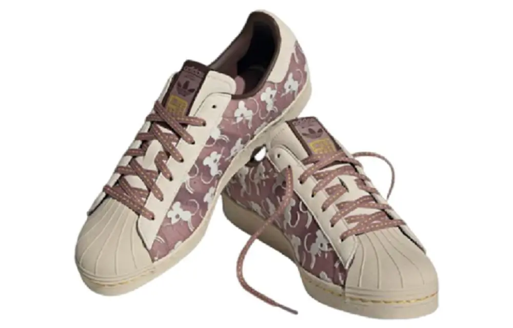 Giày Adidas Originals Superstar 80s x Han Meilin 'Gray Brown' ID4376 - Ảnh 3