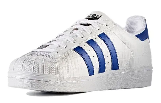 Giày Adidas Originals Superstar "White Blue" BZ0197 - Ảnh 3