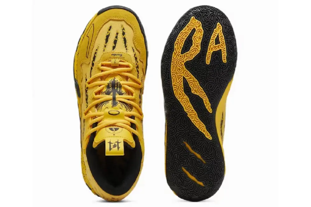 Alternative view of Giày Puma x LaMelo Ball MB.03 Porsche 'Yellow Black' 309847-01
