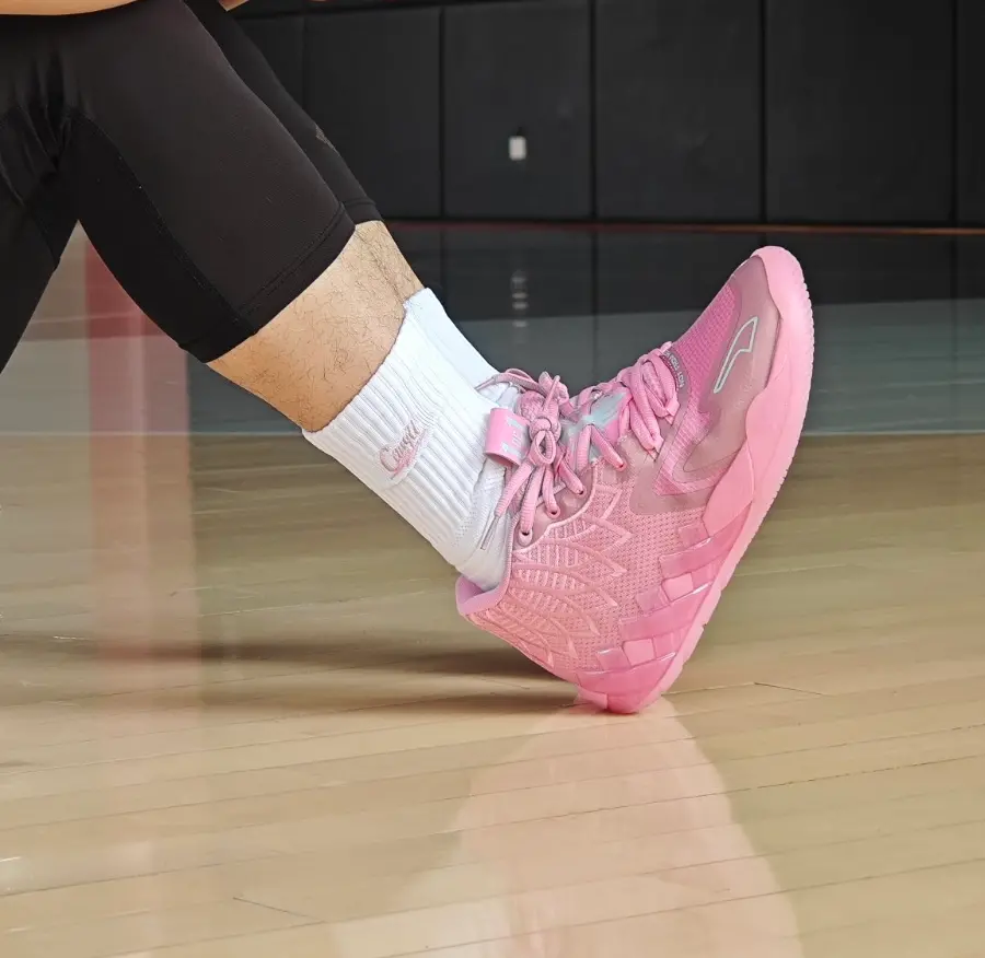 Giày Puma MB.01 Lamelo Ball Pink Iridescent 309892-01 - Ảnh 6