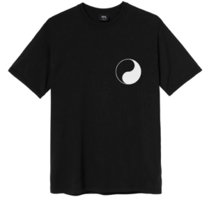 Áo Stussy OL Yin Yang Pigment Dyed Tee ‘Black’