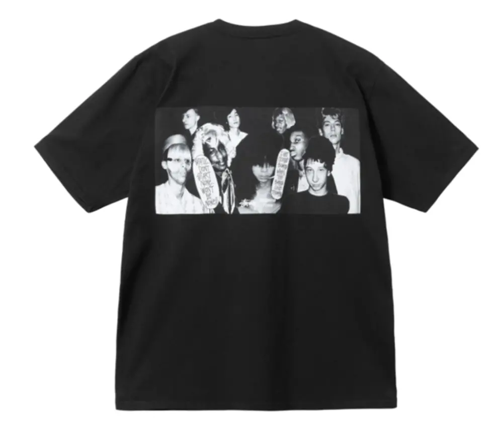 Alternative view of Áo Stussy x Martine Rose Collage Pigment Dyed ‘Black’ 3903826