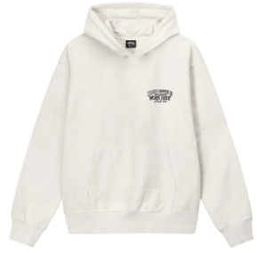 Áo Stussy x Our Legacy Work Shop Surfman Pigment Dyed Hoodie ‘Natural’