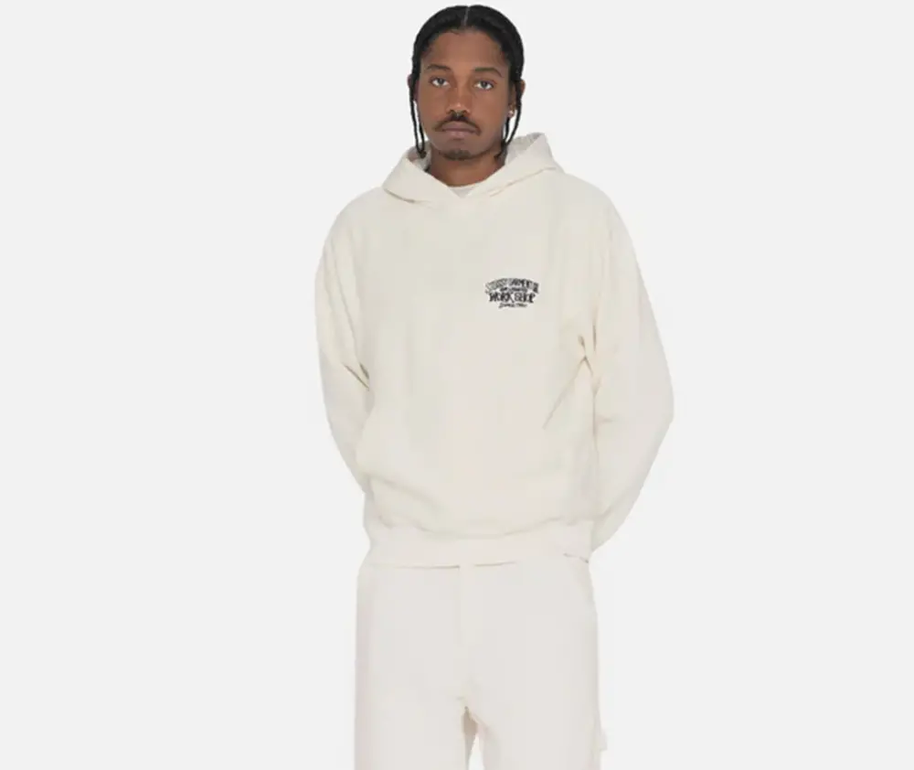 Alternative view of Áo Stussy x Our Legacy Work Shop Surfman Pigment Dyed Hoodie ‘Natural’
