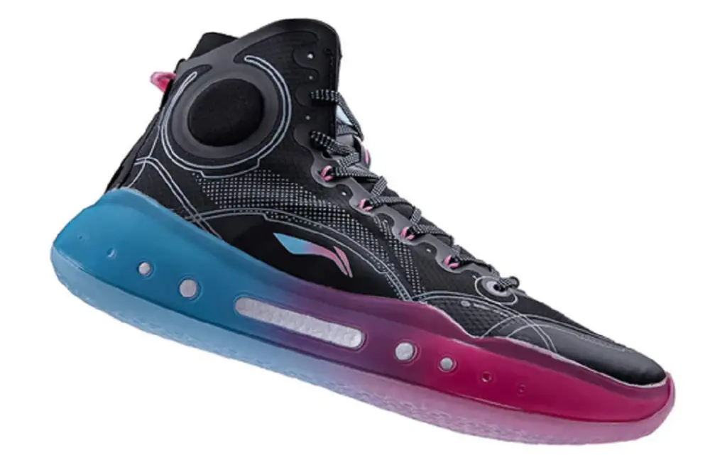 Alternative view of Giày Li-Ning Yu Shuai 14 Beng High ABAQ033-23