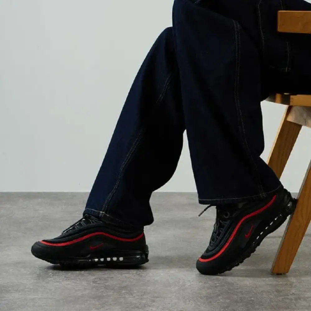 Giày Nike Air Max 97 Black Anthracite Picante 921826-018 - Ảnh 3
