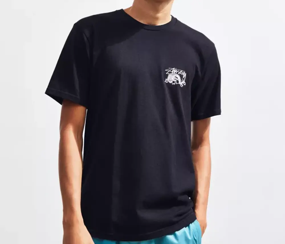Áo Stussy Dynasty Tee ‘Black’ - Ảnh 4