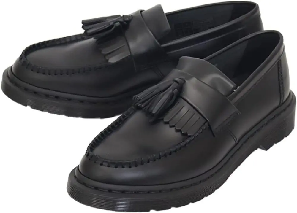 Giày Dr. Martens Adrian Mono Smooth Leather Loafers 30637001 - Ảnh 3