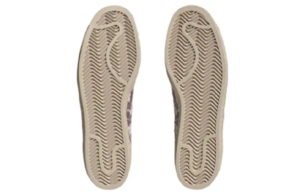 Alternative view of Giày Adidas Originals Superstar 80s x Han Meilin 'Gray Brown' ID4376