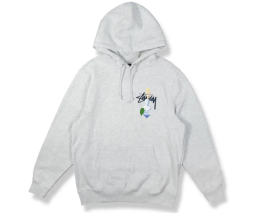 Áo Stussy Spychedelic Hood Ash Heather 32916952252512